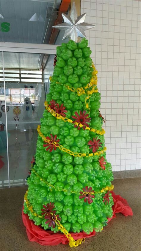 Árboles De Navidad Hechos Con Material Reciclado Manualidades eli