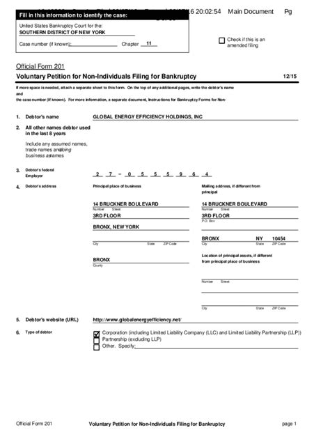 Fillable Online Declaration For Electronic Filing Fax Email Print