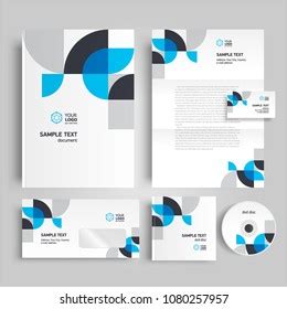 Corporate Identity Design Template Stock Vector (Royalty Free ...