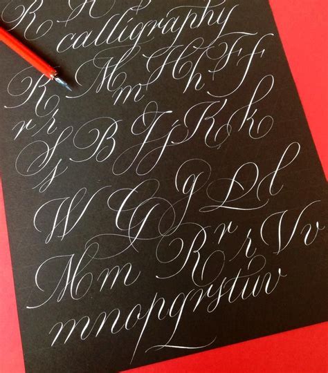 Rachel Yallop Calligraphy Letters Alphabet