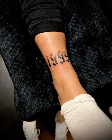 Best Old English Number Tattoo Ideas That Will Blow Your Mind