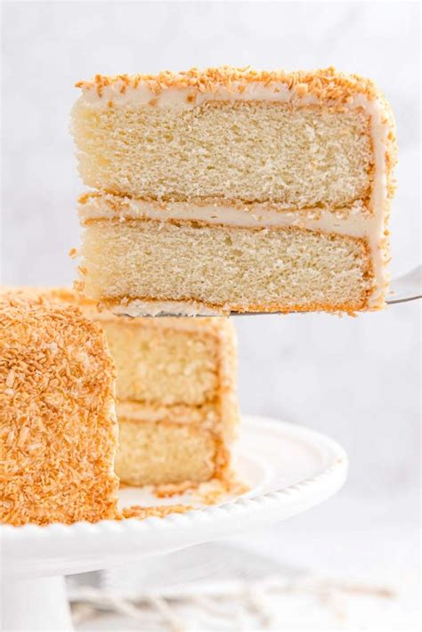 Best Ever Coconut Cream Cake • Food Folks and Fun