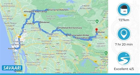 Kochi To Munnar Distance By Road Time And Other Useful Travel Information