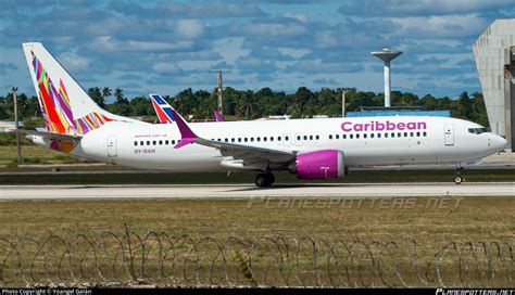 Y Bah Caribbean Airlines Boeing Max Photo By Yoangel Gal N Id