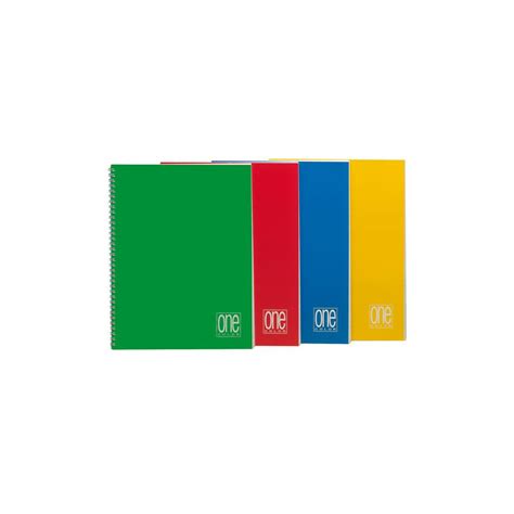 Maxiquaderno One Color A4 Sfori 60 Fogli 80 Gr Quadretto 4 M