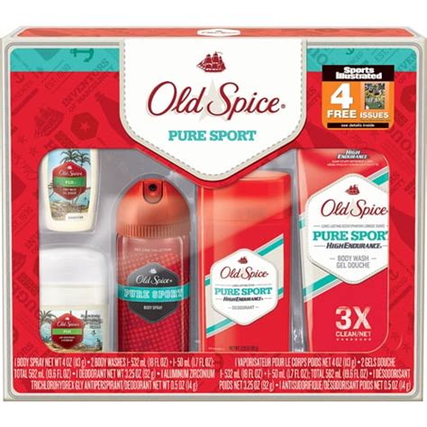 Old Spice High Endurance Pure Sport Gift Set - Walmart.com - Walmart.com