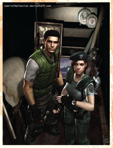 Jill And Chris Resident Evil Photo 34767497 Fanpop