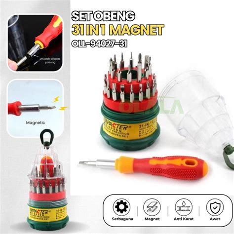 CODObeng Set 31 In 1 Multifungsi Screwdriver Sevice Tool Kit