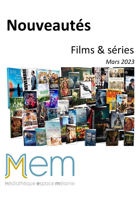 Calaméo Nouveautés Films And Séries Mars 2023