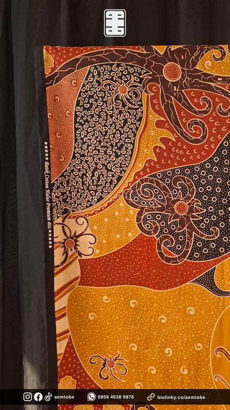 Kain Batik Kaltim Batik Samarinda Batik Motif Dayak