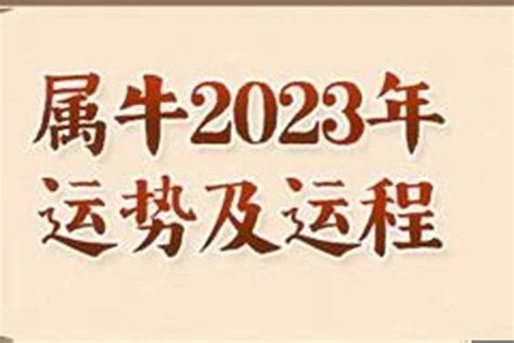 属牛人2023年全年运势详解1973生肖若朴堂文化