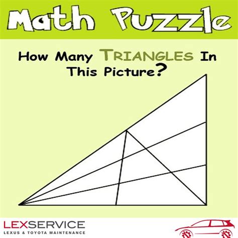 How Many Triangles In This Picture Can You Answer This Math