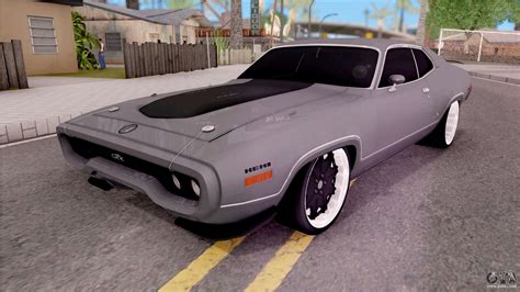 Plymouth Gtx Hemi For Gta San Andreas