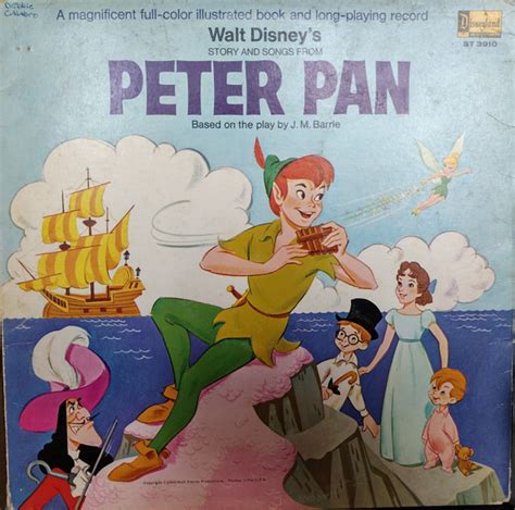 Unknown Artist Walt Disney S Story And Songs From Peter Pan