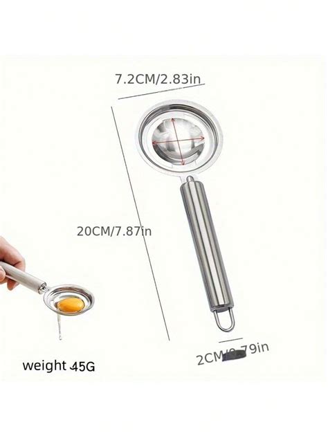 Stainless Steel Egg Yolk Separator Easy To Use Egg Yolk And White Filtration Tool Essential For