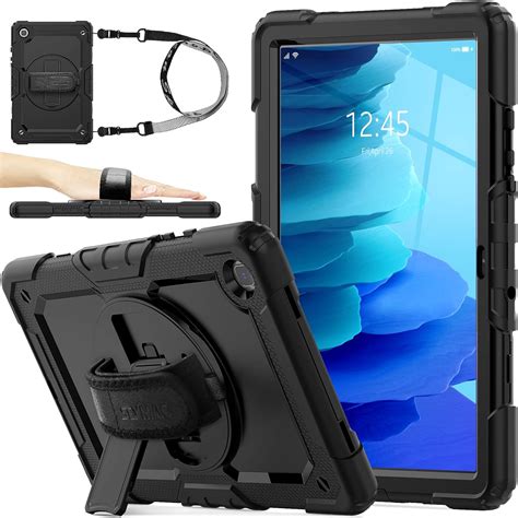 Seymac Stock Funda Para Samsung Galaxy Tab A Con Protector