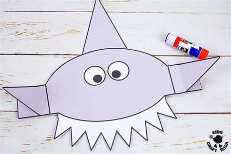 Shark Hat Craft - Kids Craft Room