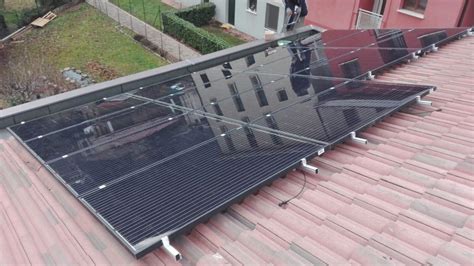 Impianto Fotovoltaico Kwp Vobarno Bs Tecnologia Vetro Vetro