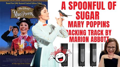 A Spoonful Of Sugar 🥄 Mary Poppins 🌂 Accompaniment 🎹 G Youtube