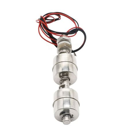 Practical Stainless Steel Double Ball Float Switch For Water Or Fuel