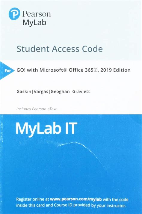 Go With Microsoft Office 365 2019 Edition Introductory Gaskin