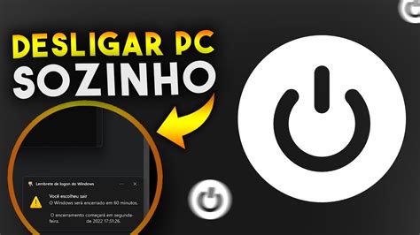 Como PROGRAMAR O PC Para DESLIGAR SOZINHO YouTube