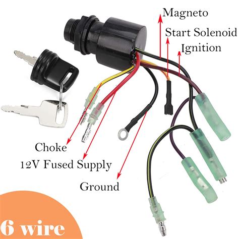 Mercury Wire Ignition Switch Diagram Mercury Outboard Stro