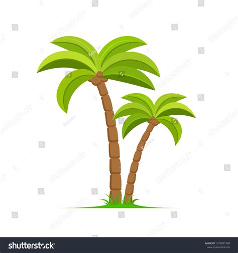 9,006 Palm Tree Vector Island Coconut Cartoon Images, Stock Photos & Vectors | Shutterstock