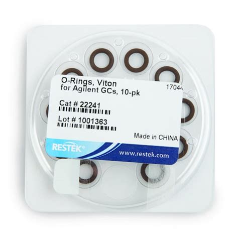 Restek Viton O Rings Viton O Rings 50 Pk Chromatography Supplies