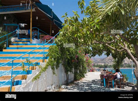 Seafront Taverna Near To Harbour Aghia Galini South Coast Crete