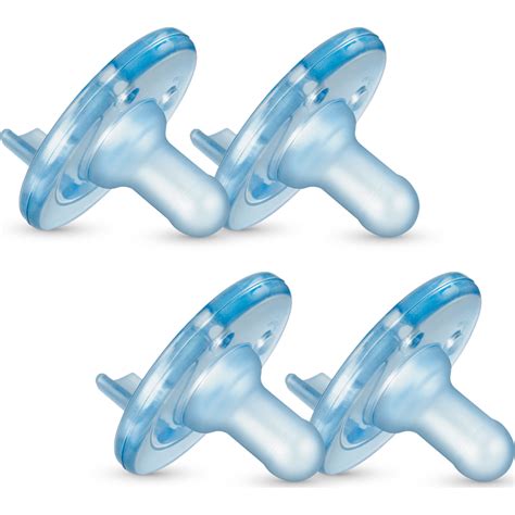 Philips Avent Soothie Pacifier 0 3 Months Blue 4 Pack