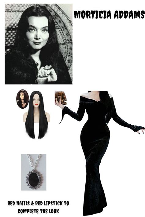 Morticia Addams Costume Morticia Addams Costume Morticia Addams Halloween Outfits