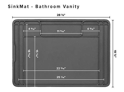 Under Sink Cabinet Protection Mat Sinkmat Weathertech