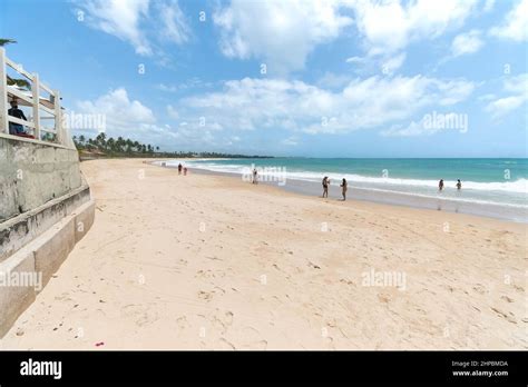 Ipojuca Pe Brazil October People Enjoying The Sunny Day