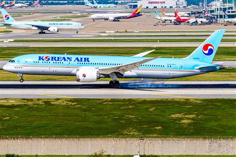 Korean Air B787 9 Dreamliner Hl8345 At Incheon Intl Airpo Flickr