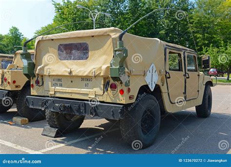 US Army Humvee In Potsdam New York USA Editorial Photography Image