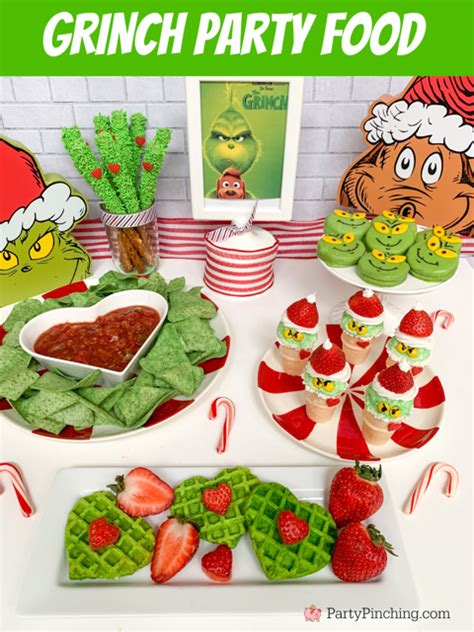 best grinch movie party food recipe ideas, easy best grinch food ...