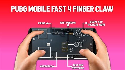 Pubg Mobile Fast 4 Finger Claw Setup Settings Gaming Zone Youtube