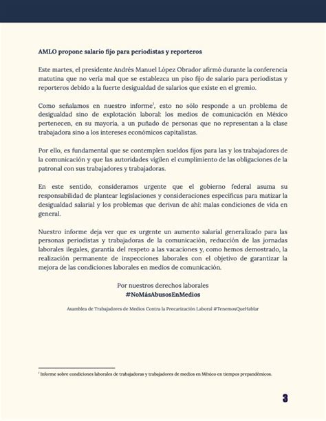 Alejandro Meléndez on Twitter RT medios hablemos Nuestros derechos