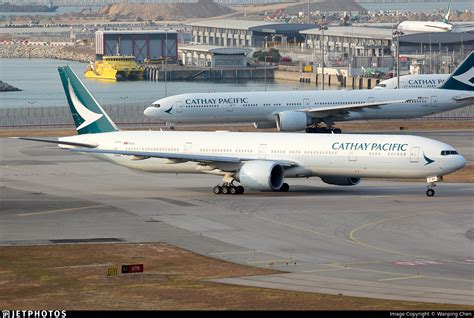 B KQU Boeing 777 367ER Cathay Pacific Airways Wanping Chen