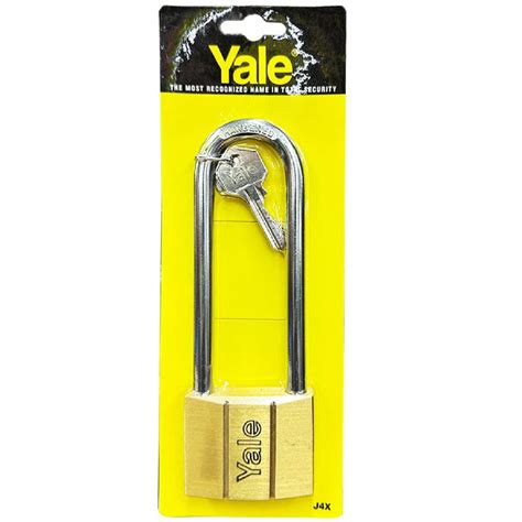 Yale J4X 60MM Brass Padlock V140 60 LS120