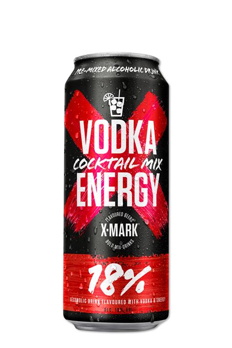 X Mark Vodka Energy Portfolio United Dutch Breweries