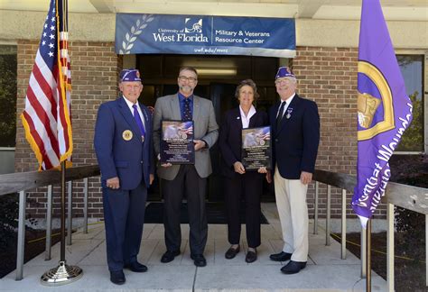 Uwf Recognized For Service To Veterans With Purple Heart University