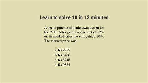 Profit And Loss Questions With Solutions For Ssc Cgl Tier Set