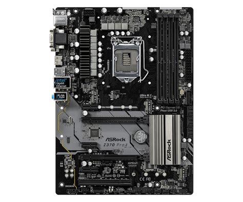 Asrock Z Pro Lga Intel Z Coffee Lake Atx Desktop Motherboard