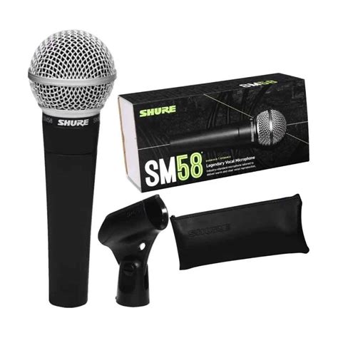 Micrófono Dinámico Vocal Sm58 Lc Shure