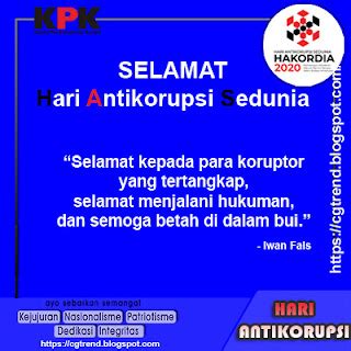 Kata Ucapan Selamat Hari Anti Korupsi Sedunia Desember Cgtrend