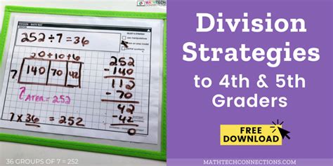 Division Strategies 3rd Grade