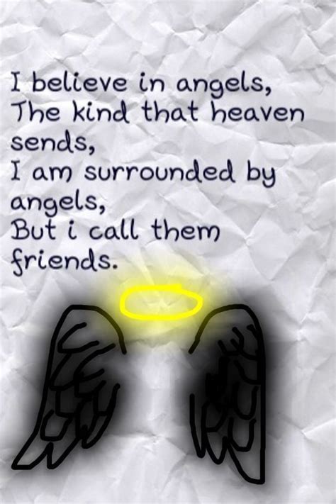 25 Angel Quotes Angel Quotes I Believe In Angels Angel