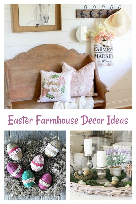 Farmhouse Easter Decor Add A Rustic Appeal To Home Decorating